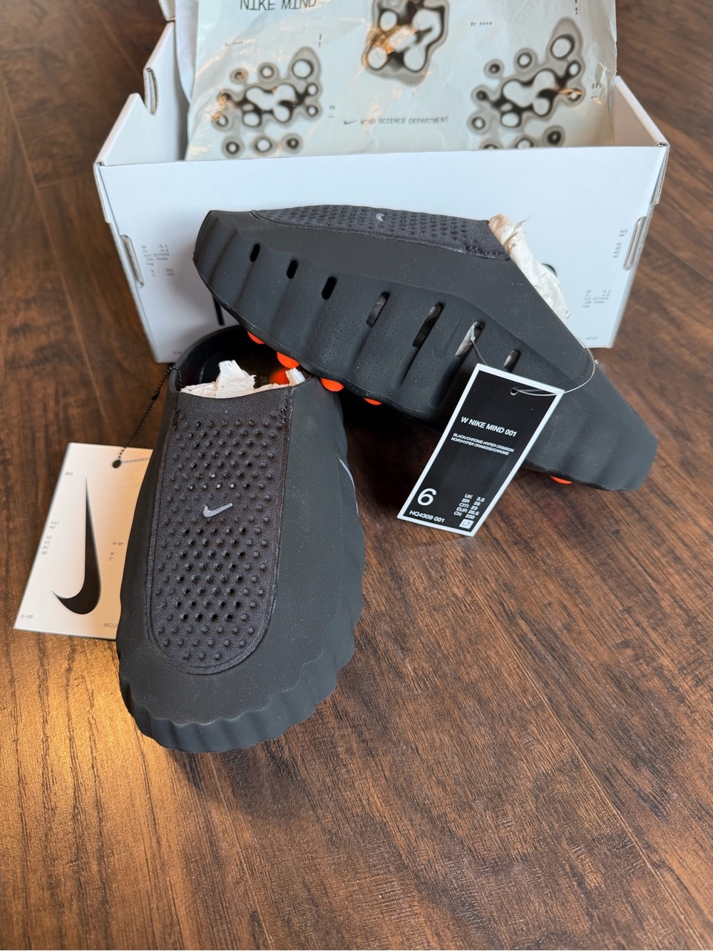Nike Mind Black Slides